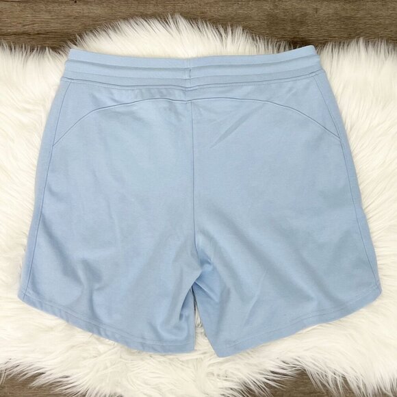 Alphalete Womens XL Light Blue Soft Pull On Shorts Sporty Lounge - Picture 2 of 7